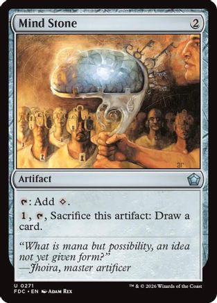 Mind Stone (FDC-271) - Commander: Foundations | Grognard Games