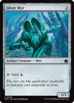 Silver Myr (FDC-284) - Commander: Foundations | Grognard Games