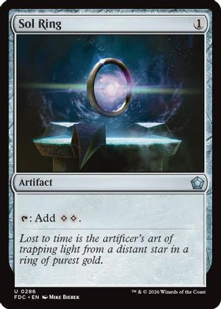 Sol Ring (0286) (FDC-286) - Commander: Foundations | Grognard Games
