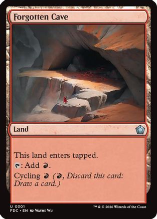 Forgotten Cave (FDC-301) - Commander: Foundations | Grognard Games