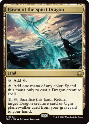 Haven of the Spirit Dragon (FDC-304) - Commander: Foundations | Grognard Games