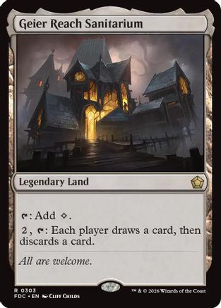 Geier Reach Sanitarium (FDC-303) - Commander: Foundations | Grognard Games