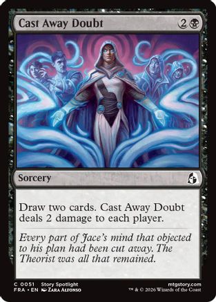 Cast Away Doubt (FRA-051) - Reality Fracture Foil | Grognard Games