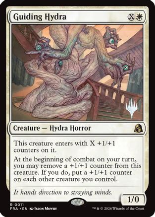 Guiding Hydra (PPFRA-011) - Promo Pack: Reality Fracture Foil | Grognard Games