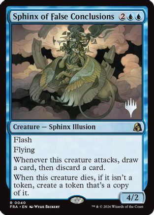 Sphinx of False Conclusions (PPFRA-040) - Promo Pack: Reality Fracture | Grognard Games