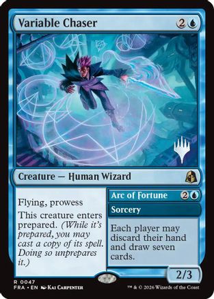Variable Chaser (PPFRA-047) - Promo Pack: Reality Fracture Foil | Grognard Games