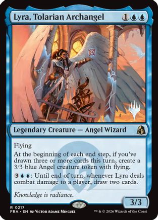 Lyra, Tolarian Archangel (PPFRA-217) - Promo Pack: Reality Fracture | Grognard Games