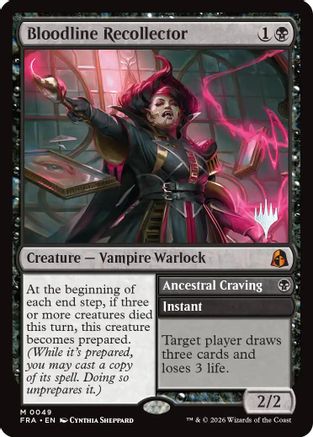 Bloodline Recollector (PPFRA-049) - Promo Pack: Reality Fracture | Grognard Games