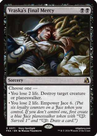 Vraska's Final Mercy (PPFRA-071) - Promo Pack: Reality Fracture Foil | Grognard Games