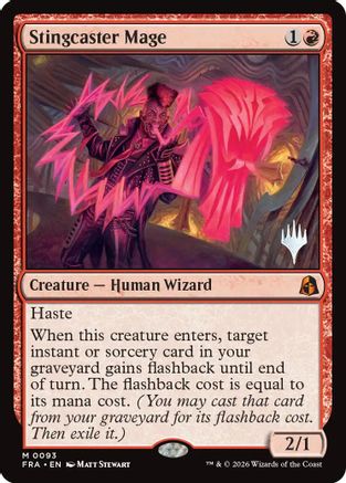 Stingcaster Mage (PPFRA-093) - Promo Pack: Reality Fracture | Grognard Games
