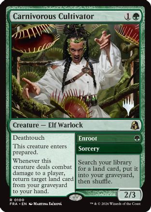 Carnivorous Cultivator (PPFRA-100) - Promo Pack: Reality Fracture | Grognard Games
