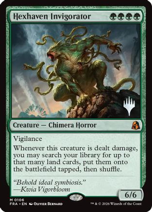 Hexhaven Invigorator (PPFRA-106) - Promo Pack: Reality Fracture Foil | Grognard Games