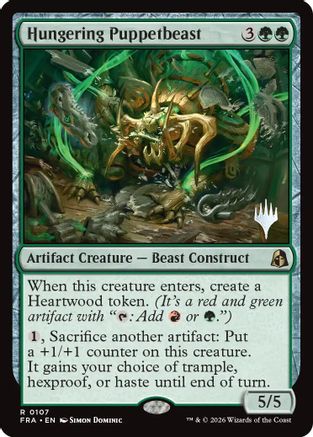 Hungering Puppetbeast (PPFRA-107) - Promo Pack: Reality Fracture Foil | Grognard Games