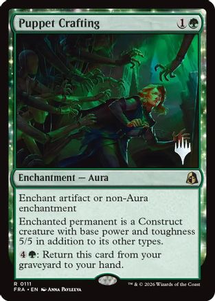 Puppet Crafting (PPFRA-111) - Promo Pack: Reality Fracture Foil | Grognard Games