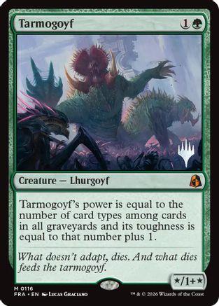 Tarmogoyf (PPFRA-116) - Promo Pack: Reality Fracture | Grognard Games