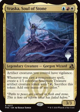 Vraska, Soul of Stone (PPFRA-277) - Promo Pack: Reality Fracture | Grognard Games