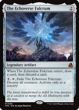 The Echoverse Fulcrum (PPFRA-169) - Promo Pack: Reality Fracture Foil | Grognard Games