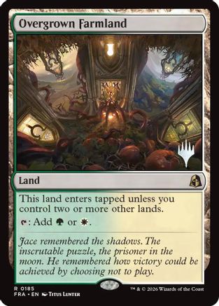 Overgrown Farmland (PPFRA-185) - Promo Pack: Reality Fracture Foil | Grognard Games