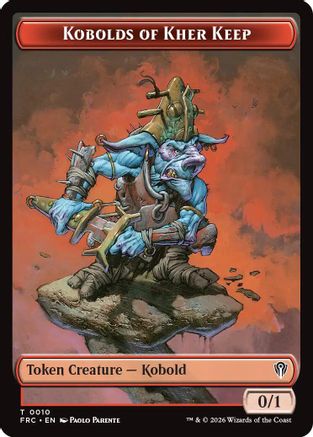 Kobolds of Kher Keep // Phyrexian Mite Double-Sided Token (FRC-10 // 16) - Commander: Reality Fracture | Grognard Games