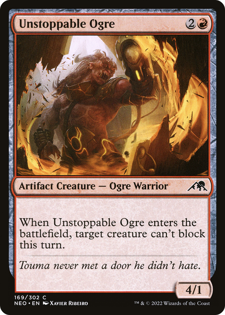 Unstoppable Ogre [Kamigawa: Neon Dynasty] | Grognard Games