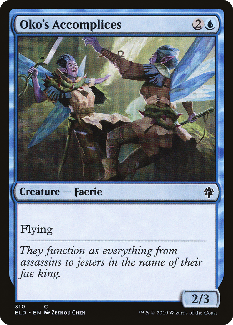 Oko's Accomplices [Throne of Eldraine] | Grognard Games