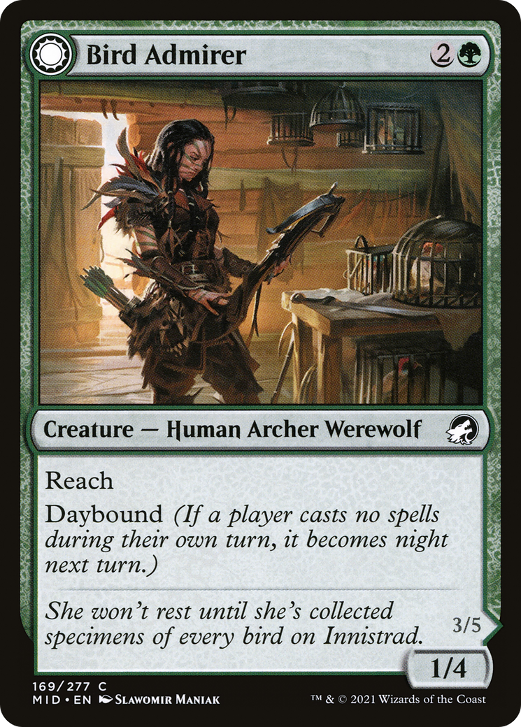 Bird Admirer // Wing Shredder [Innistrad: Midnight Hunt] | Grognard Games