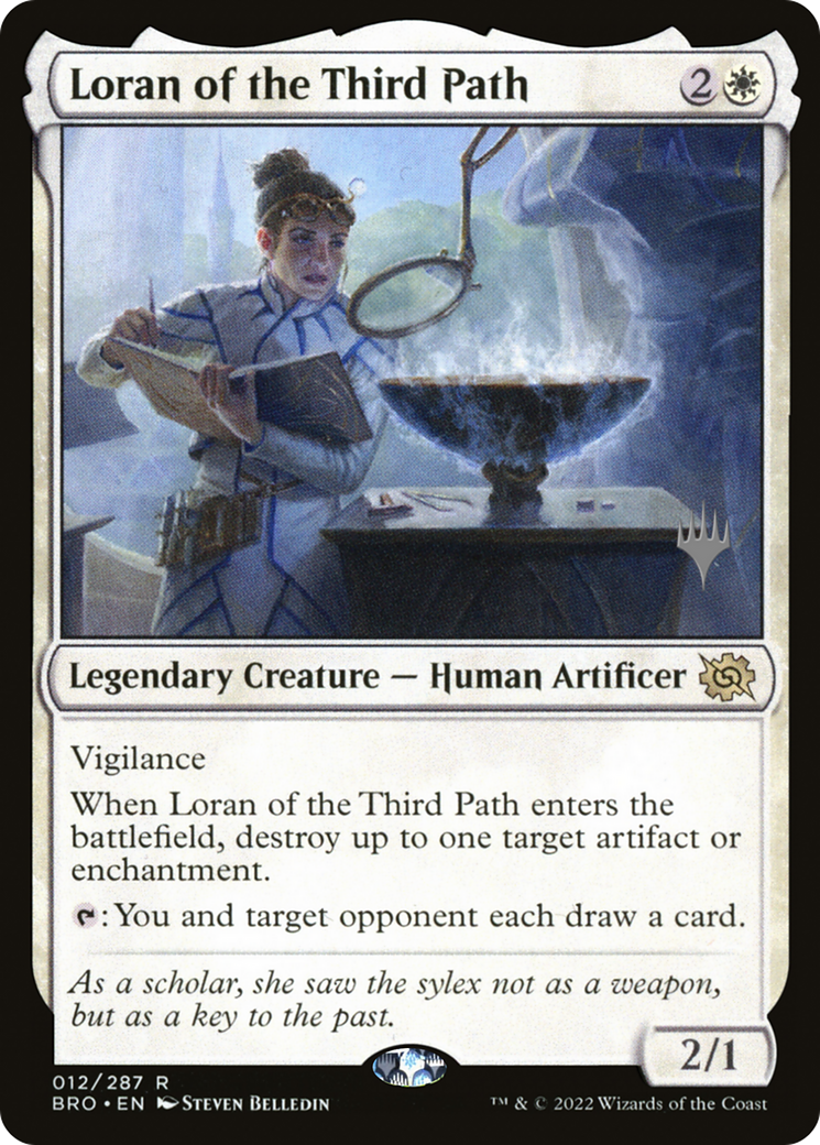 Loran of the Third Path (Promo Pack) [The Brothers' War Promos] | Grognard Games