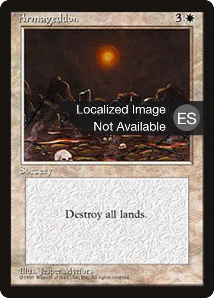 Armageddon [Fourth Edition (Foreign Black Border)] | Grognard Games