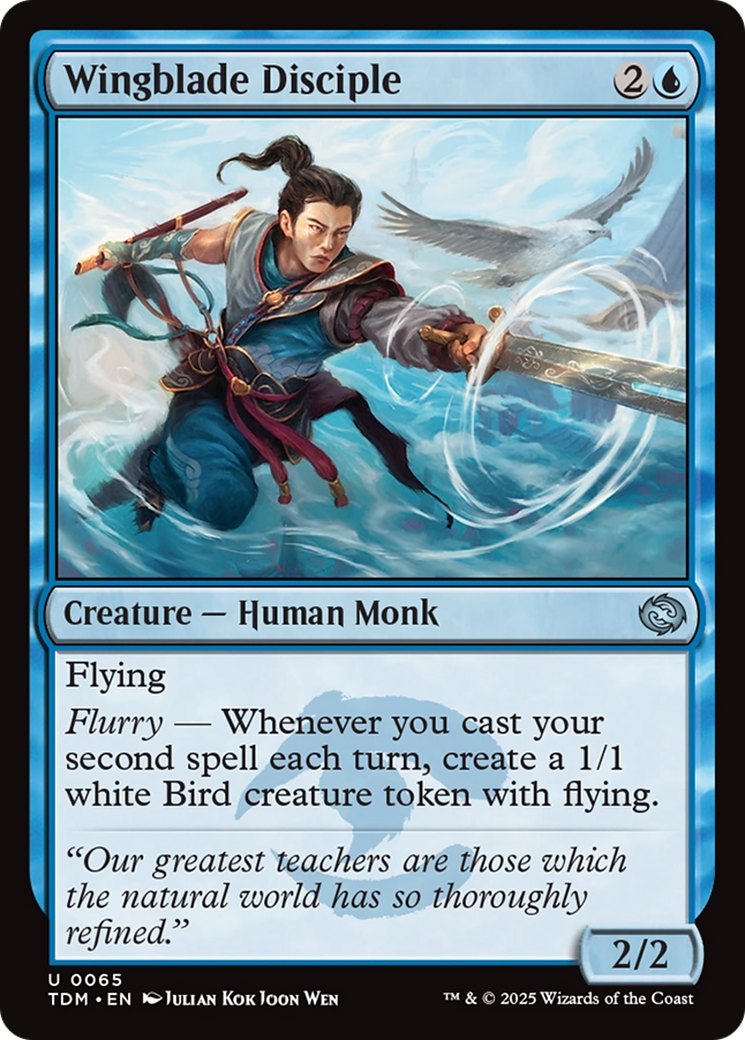 Wingblade Disciple [Tarkir: Dragonstorm] | Grognard Games