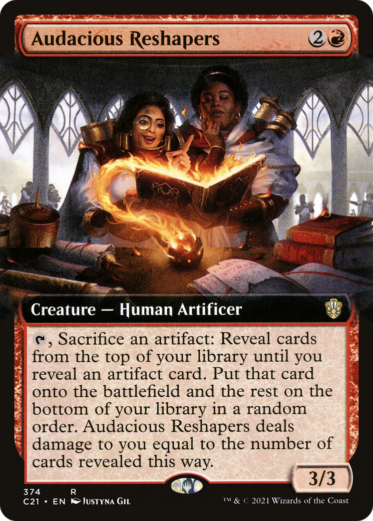Audacious Reshapers (Extended) [Commander 2021] | Grognard Games