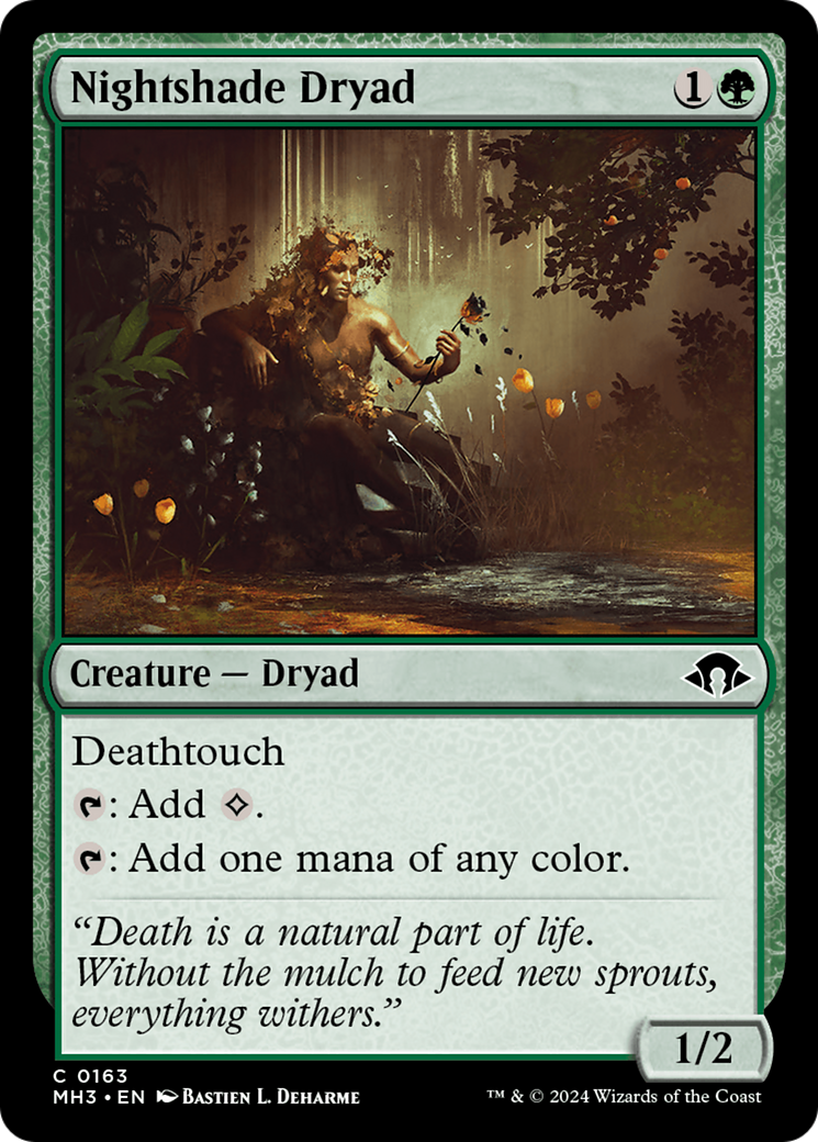 Nightshade Dryad [Modern Horizons 3] | Grognard Games