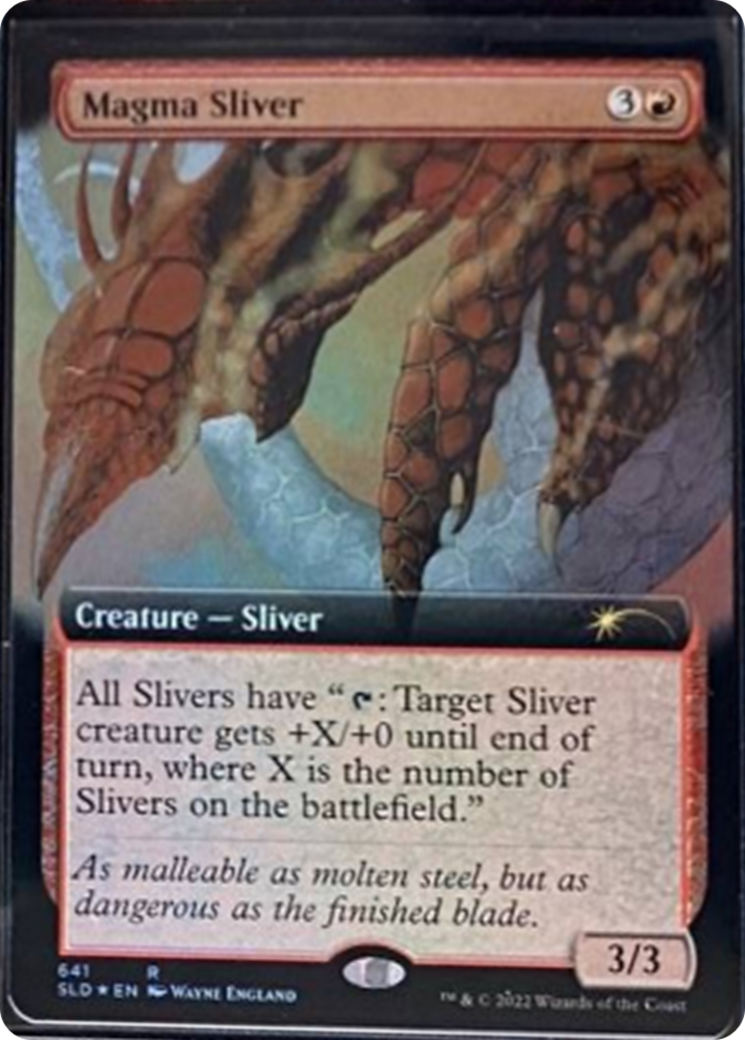 Magma Sliver (Extended Art) [Secret Lair Drop Series] | Grognard Games