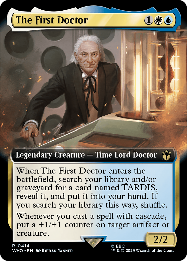The First Doctor (Extended Art) [Doctor Who] | Grognard Games