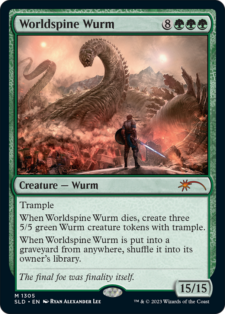 Worldspine Wurm [Secret Lair Drop Series] | Grognard Games