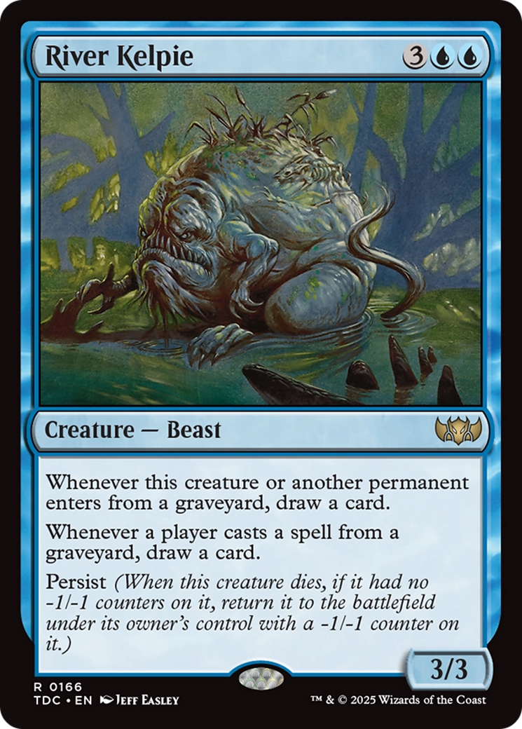 River Kelpie [Tarkir: Dragonstorm Commander] | Grognard Games