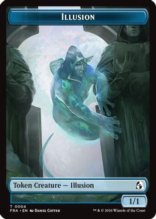 Illusion // Jace Double-Sided Token (FRA-4 // 5) - Reality Fracture | Grognard Games