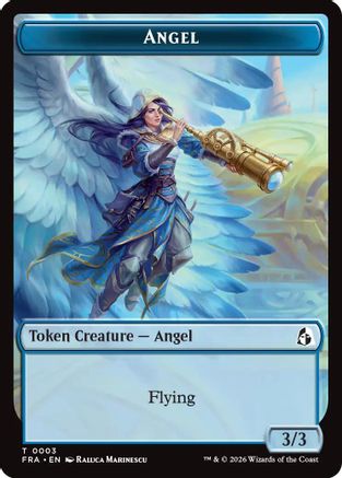 Angel (0003) // Treasure Double-Sided Token (FRA-3 // 15) - Reality Fracture | Grognard Games
