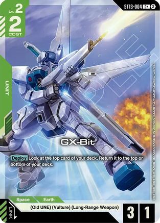 GX-Bit (C+) - Starter Deck 13 Silent Barrage (ST13-004) Holofoil | Grognard Games