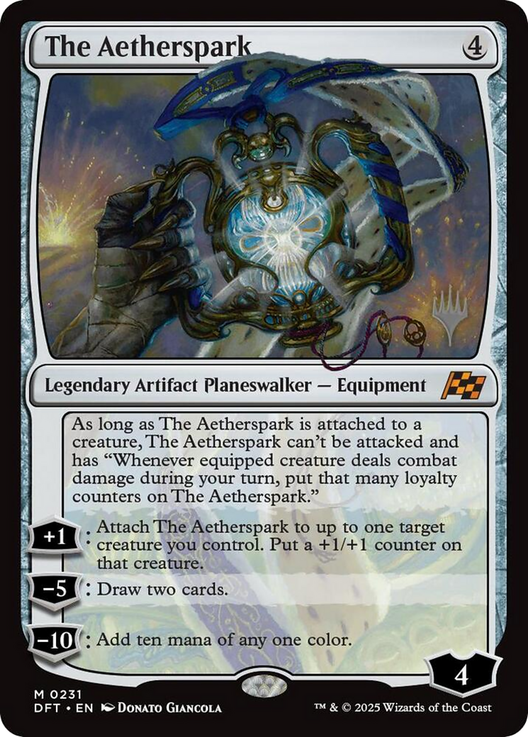 The Aetherspark (Promo Pack) [Aetherdrift Promos] | Grognard Games