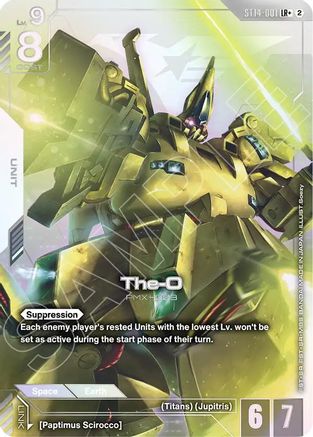 The-O (LR+) - Starter Deck 14 Heavy Dominion (ST14-001) Holofoil | Grognard Games