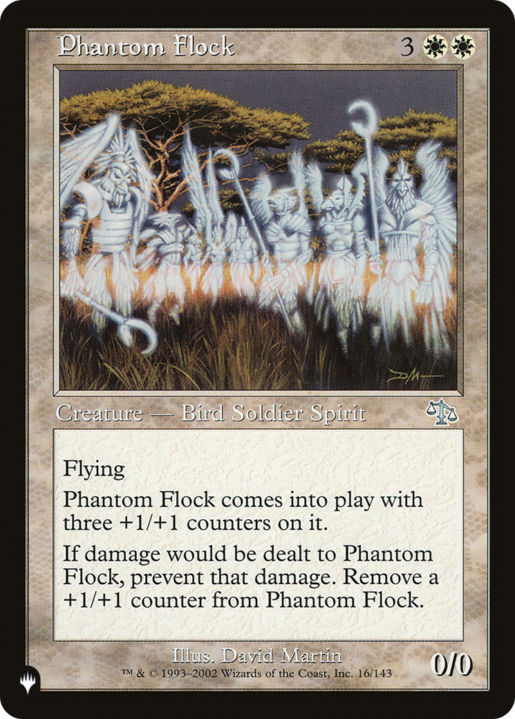 Phantom Flock [The List Reprints] | Grognard Games