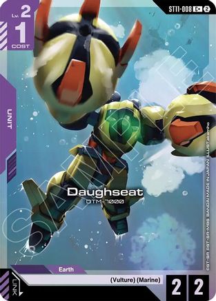 Daughseat (C+) - Starter Deck 11 Aquatic Assault (ST11-008) Holofoil | Grognard Games
