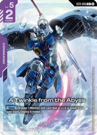 A Twinkle from the Abyss (C+) - Starter Deck 11 Aquatic Assault (ST11-015) Holofoil | Grognard Games