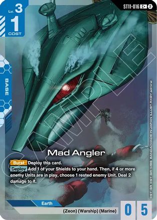 Mad Angler (C+) - Starter Deck 11 Aquatic Assault (ST11-016) Holofoil | Grognard Games