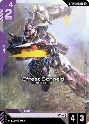 Efreet Schneid (C+) - Starter Deck 12 Raging Onslaught (ST12-008) Holofoil | Grognard Games