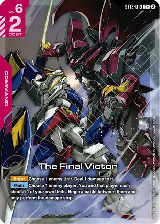 The Final Victor (C+) - Starter Deck 12 Raging Onslaught (ST12-013) Holofoil | Grognard Games