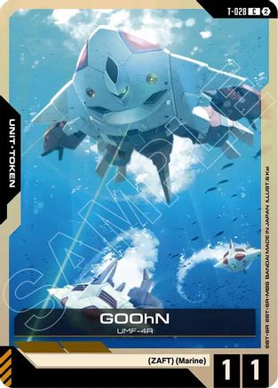 GOOhN (T-028) Token - Starter Deck 11 Aquatic Assault (T-028) | Grognard Games