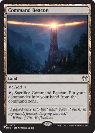 Command Beacon (OTC) (OTC-279) - Commander: Outlaws of Thunder Junction | Grognard Games