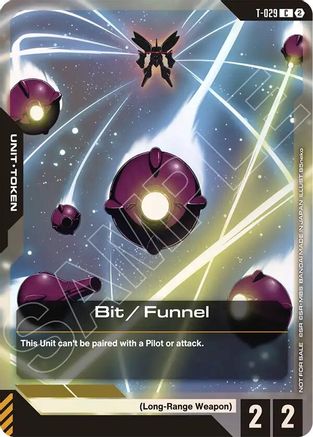 Bit / Funnel Token (Store Tournament Participation Pack 06) - Gundam Promotional Cards (T-029) Holofoil | Grognard Games