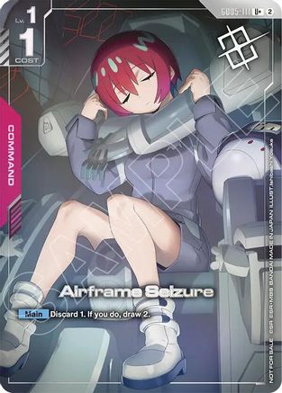 Airframe Seizure (Store Tournament Winner Pack 06) - Gundam Promotional Cards (GD05-111) Holofoil | Grognard Games